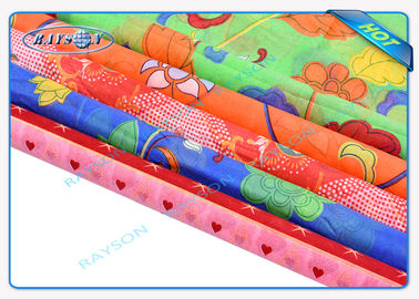 Textile tissé de relief de impression multicolore de Spunbond non antibactérien pour le tissu de matelas