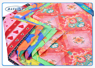 Textile tissé de pp imprimé diverse par couleur non pour l'industrie de sacs à provisions et d'emballage