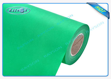 Tissu vert de textile tissé d'OEM pp Spunbond non recyclable/écologique