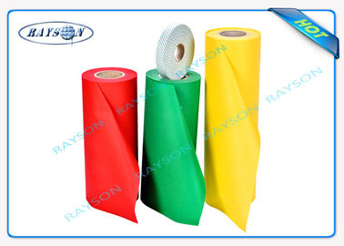 Tissu vert de textile tissé d'OEM pp Spunbond non recyclable/écologique