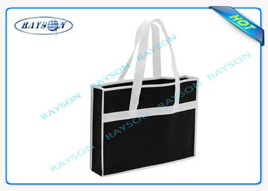 sac à provisions promotionnel non tissé stratifié polychrome d'eco de pp pour l'emballage