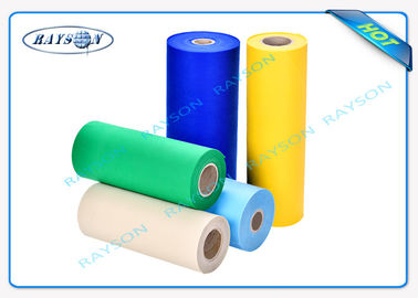 Tissu 100% non-tissé adapté aux besoins du client du polypropylène pp Spunbonded 10-150gsm