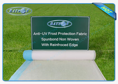 Anti couvertures non tissées UV d'usine de tissu de paysage de Spunbond de polypropylène de Vierge