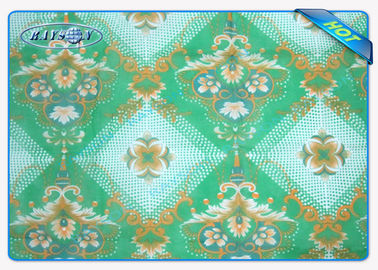 Textile tissé non imprimé par Spunbond de la couleur pp de gamme complète pour les sacs à provisions et la nappe