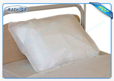 D'oreiller de protecteurs sacs jetables stériles de textile tissé non utilisés dans l'hôpital et la clinique