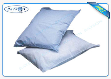 Logo Airline Non Woven Fabric imprimé met en sac l'OEM de couverture d'appui-tête de couverture d'oreiller