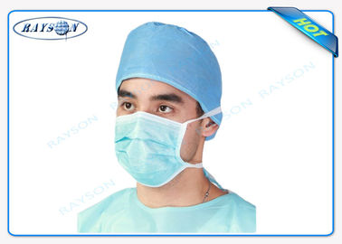Textile tissé médical d'utilisation chirurgicale non pour le masque protecteur jetable avec le visage drôle