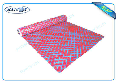 Non imprimé le tissu non tissé du textile tissé pp Spunbond rétrécissent résistant