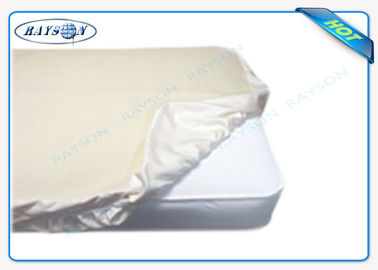 Tissu matériel de couverture de matelas de textile tissé du sachet à thé pp Spunbond non, tissu non-tissé de TNT