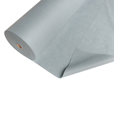 Couverture anti-poussière non tissée grise noire de tapisserie d'ameublement de Spunbond pp 65gram avec ou sans perforation