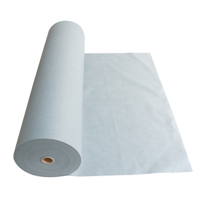 Couverture anti-poussière non tissée grise noire de tapisserie d'ameublement de Spunbond pp 65gram avec ou sans perforation
