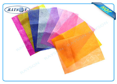 Vierge 100% pp Spunbond non tissé enveloppant le tissu pour l'emballage de fleur avec de diverses couleurs