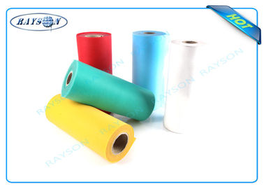 5cm au textile tissé de 320cm pp Spunbond non de couleurs de gamme complète utilisées à des fins différentes