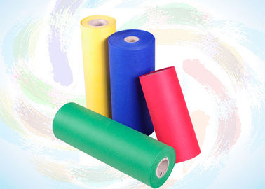 Textile tissé des matériaux pp de sacs à provisions non, produits de Nonwoven de Spunbond de polypropylène