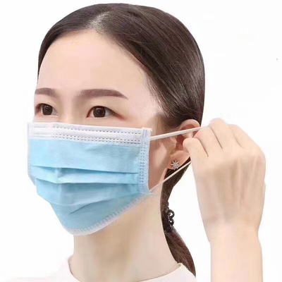 Le textile tissé hydrophobe de l'air chaud 25gram 175mm solides solubles non pour Sugical le masque protecteur