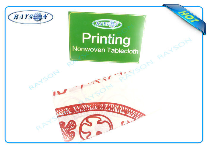 Partie favorable à l'environnement imprimée Tablecloths45 jetable GR/50gr/70gr coupant le morceau