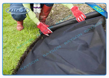 Anti tissu/tapis UV de lutte contre les mauvaises herbes de jardin de polypropylène d'Enviro pour la couverture non tissée de LandscapeAgriculture