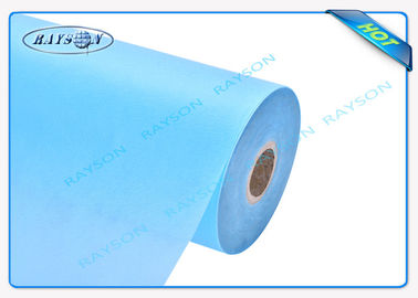 Réutilisation du matériel de imperméabilisation de Rolls de textile tissé coloré de pp Spunbond non