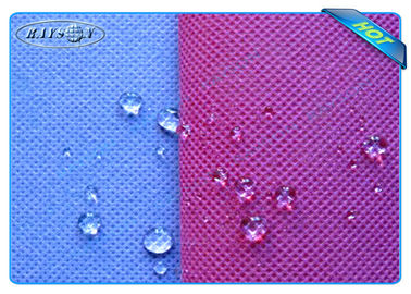 De couleur de SMS textile tissé bleu antibactérien respirable non pour des produits de masque protecteur/hôpital