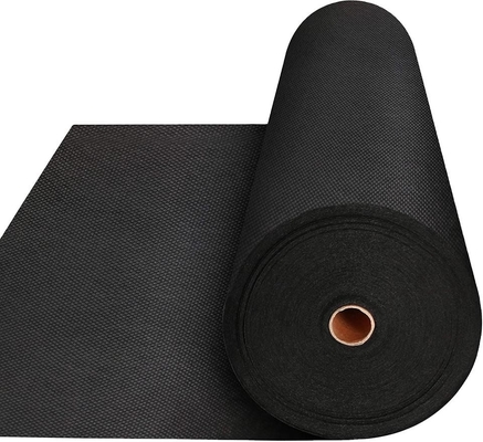 Pro message publicitaire de la meilleure qualité de couverture végétale de tissu de paysage de barrière de l'mauvaise herbe 5oz