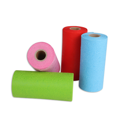 Tissu d'emballage non tissé de Spunbond de polypropylène pour le matériel d'emballage de fleur