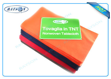 Nappe non tissée jetable de taille de coupe pour populaire extérieur de Resturant utilisé