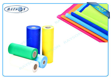 La gamme complète colore le textile tissé qui respecte l'environnement de pp Spunbond non pour différentes utilisations