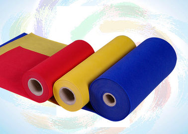 D'anti bactéries de polypropylène textile tissé blanc rouge non