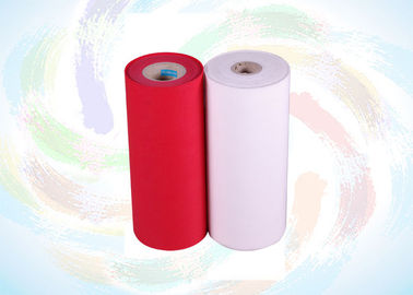 D'anti bactéries de polypropylène textile tissé blanc rouge non