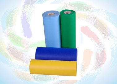 D'anti bactéries de polypropylène textile tissé blanc rouge non