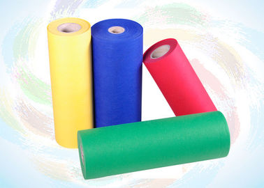 Matières premières pp Spunbond de tissu non-tissé recyclable fait sur commande d'OEM pour l'usage large