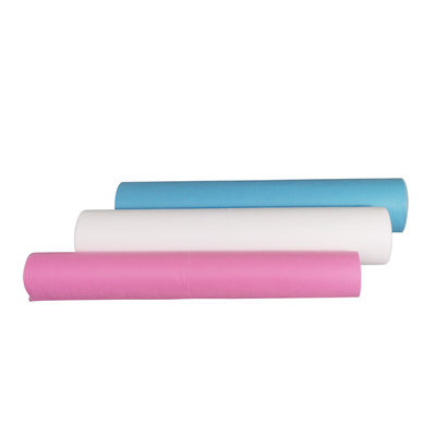 Couverture non tissée 80 x 180cm de Tableau de massage de drap de pp Spunbond avec le trou facial
