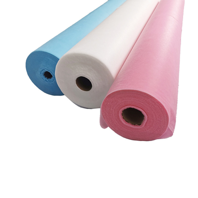 Couverture non tissée 80 x 180cm de Tableau de massage de drap de pp Spunbond avec le trou facial
